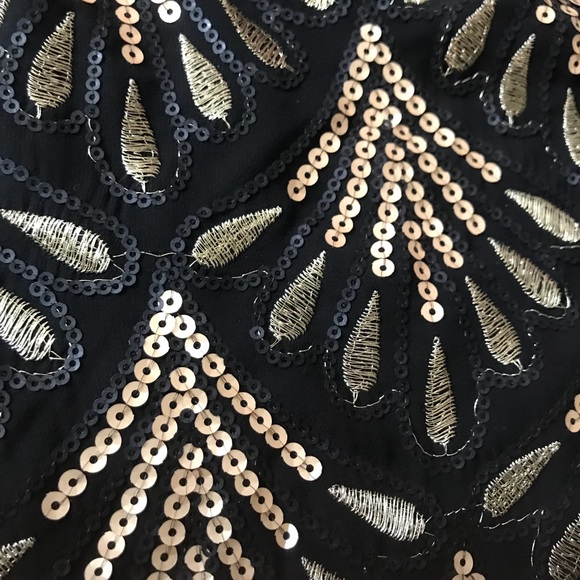 Art Noveau Sequin Skirt - Picture 3 of 3